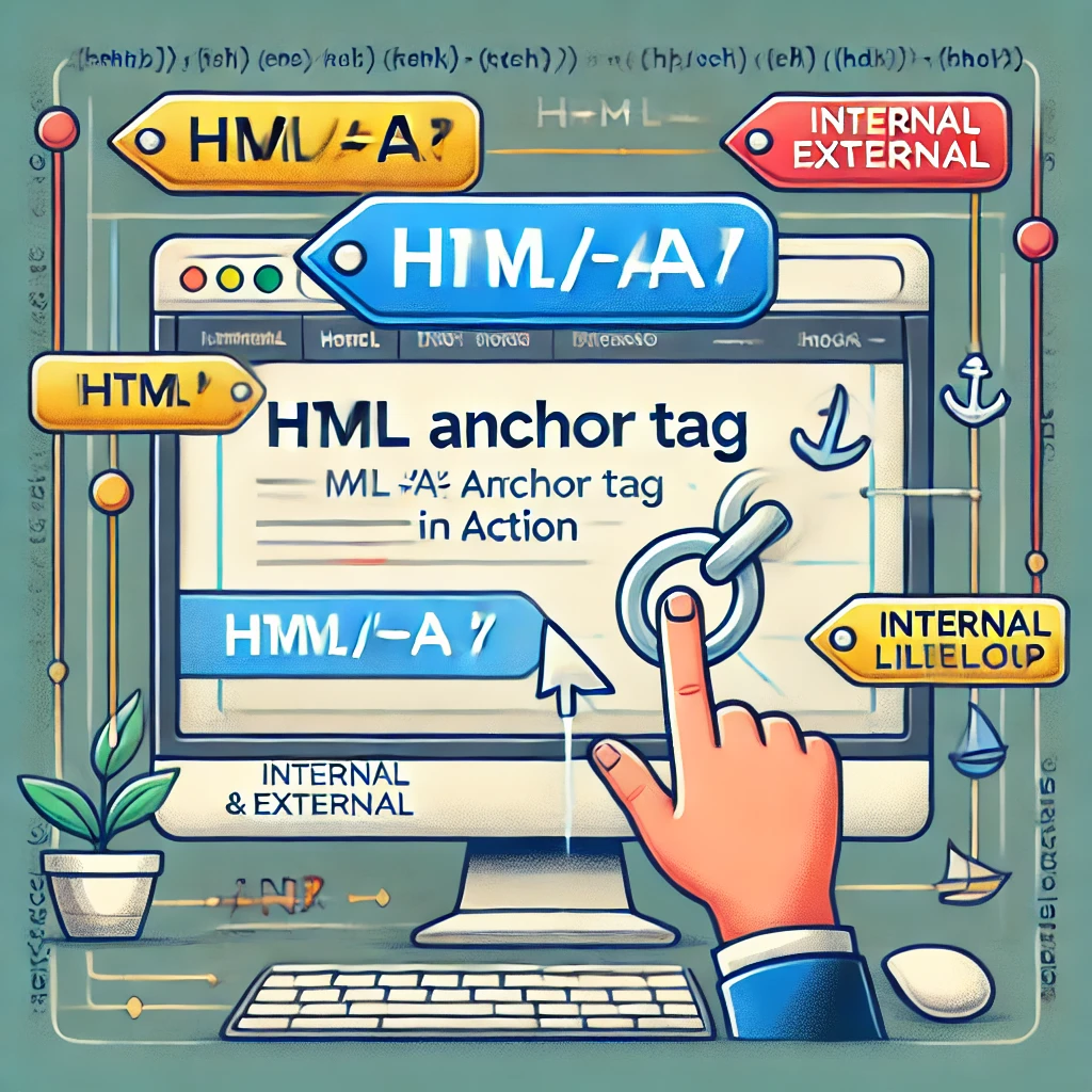 which html tag designates links to other web pages